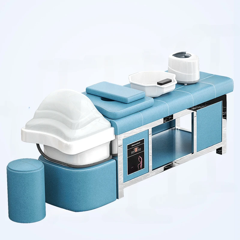 

Керамический умывальник, полная лежачая терапия головы, изогнутый умывальник, циркуляция воды, фумигация, терапия для сбора ушей