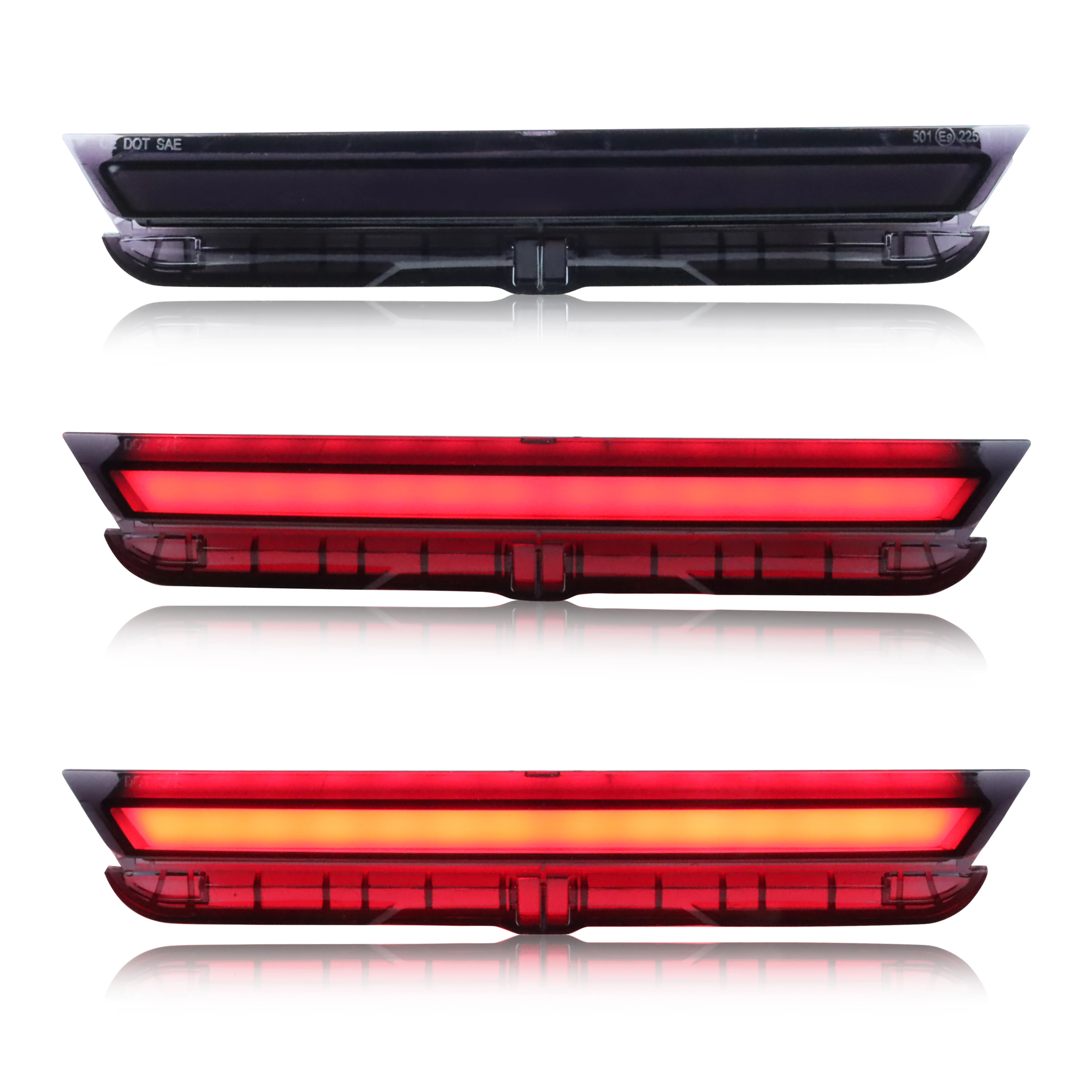 

1 шт. задний фонарь-трубка, 3-й стоп-сигнал, габаритный фонарь, стоп-сигнал, ДХО с красными светодиодами для SCION TC 2011-2016 годов