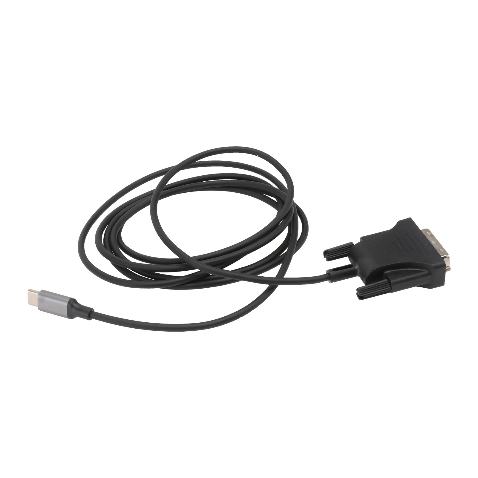 

Adapter Cable USB-C Type to DVI Patch Cord Converter Type-C High-definition Filling Practical