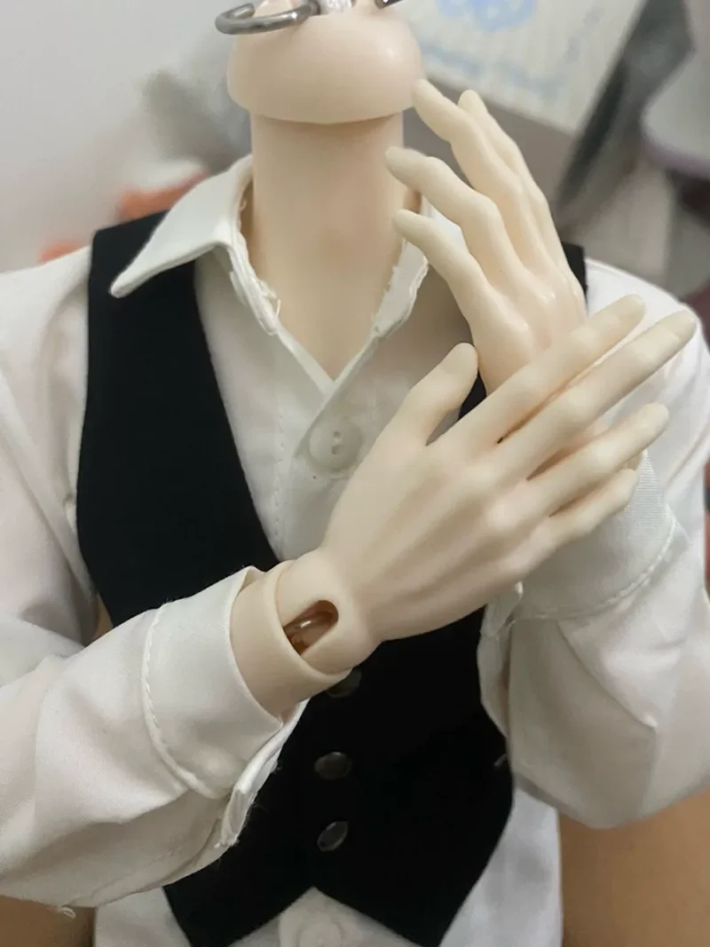 Babybell Ashi 1/4 BJD Doll Body 47Cm Male Full Set PVC Articulated Action Figure Body With Replaceable Hands Custom Doll Making