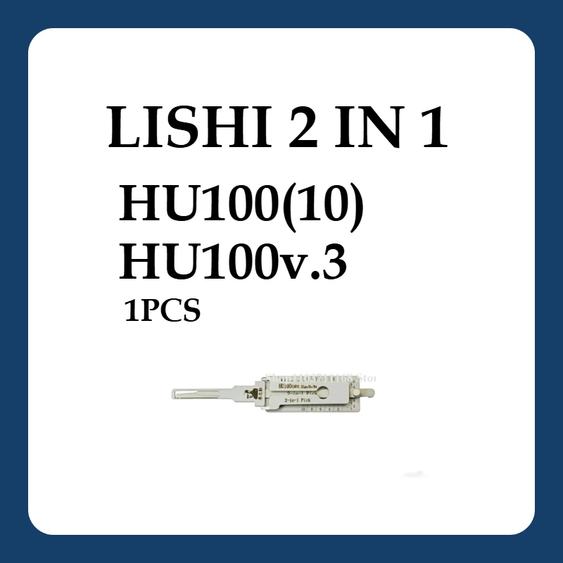 

Lishi HU100 2in1 Decoder Pick Is Designed for BUICK FOR CADILLAC FOR CHEVROLET FOR OPEL FOR VAUXHALL FOR Chevrolet-Silverado