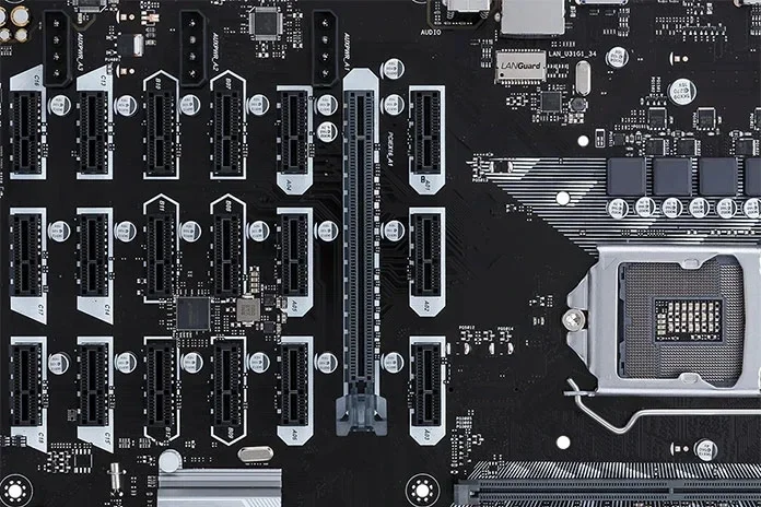Asus B250 MINING EXPERT Mining Rig BTC ETH Mining Motherboard LGA 1151 Intel B250 DDR4 32GB support i3-6100 7300 7100 6500  CPU
