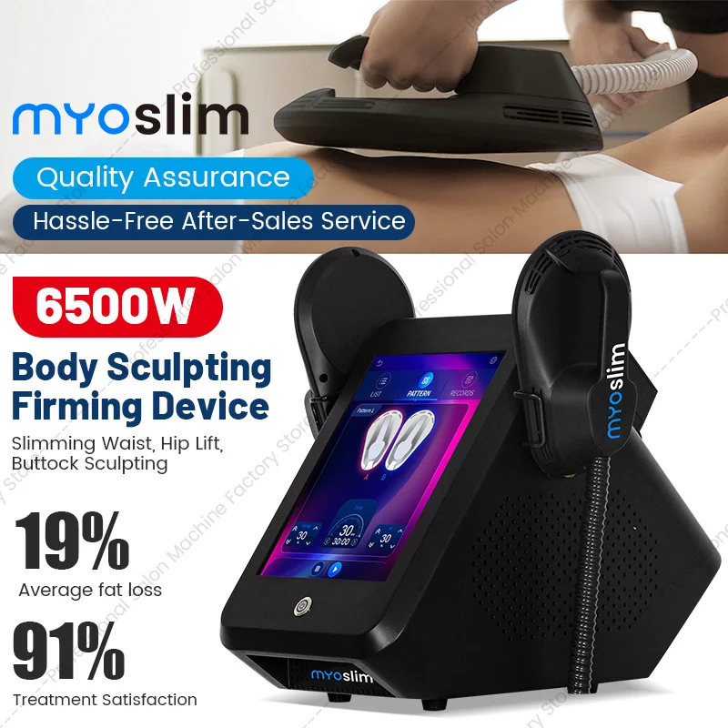 

Professional EMS Machine EMS Body Slimming Muscle Stimulation Lose Weight Sculpt Therapy 4 Handle Pelvic Buttock Fat Burner