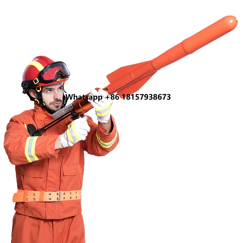 

Yigu Manufacture Fire Fighting Pneumatic Rescue Rope Line Thrower Rocket