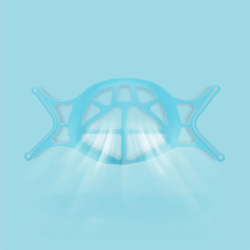 4Pcs Mask Inner Bracket Breathable Support Durable Material Practical Face Curve Design Easy to Use Portable Mask Bracket