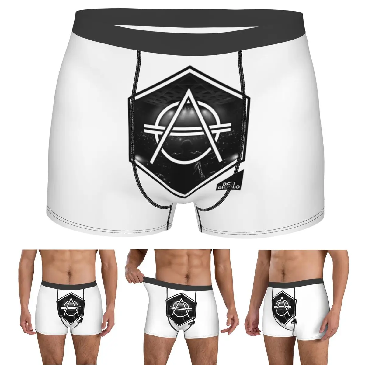 

Boxer Underpants Shorts Don Diablo Panties Male Ventilate Underwear for Homme Man Boyfriend Gifts