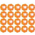 Orange 20pcs