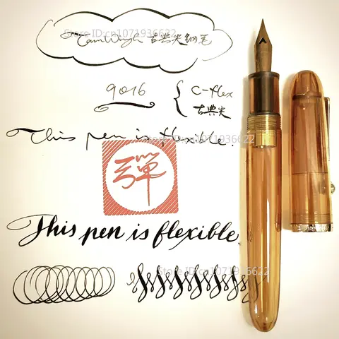 Creative Jinhao 9016 82 Classic C-Flex Nib Fountain Pen Flexes Nib Pen Softness Flexare Business Modification Writing Pen