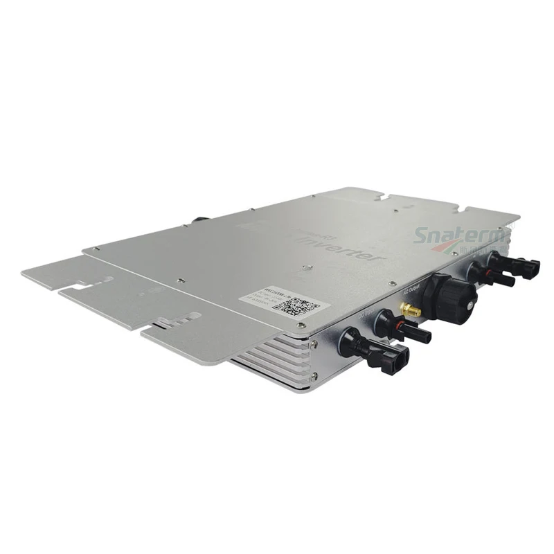WVC 1200 واط 1400 واط 1600 واط الشمسية شبكة التعادل العاكس المدخلات DC22V-60V إلى AC110V/220 فولت WVC على الشبكة مايكرو عاكس الطاقة WIFI الإصدار