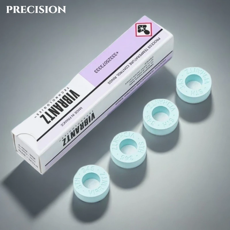 15pcs Dental Temperature Calibration Ring  for Furnace Dental Lab for Ceramic Firing  for Use in Furnace Temperature Measu