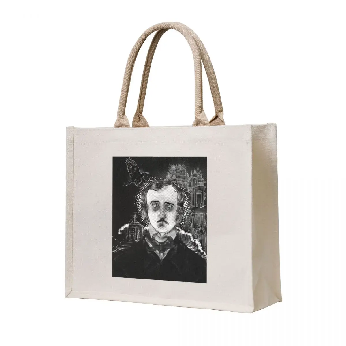 

Edgar Allan Poe Annabel Lee Tote Bag Women's shopping bag handbag Canvas bag