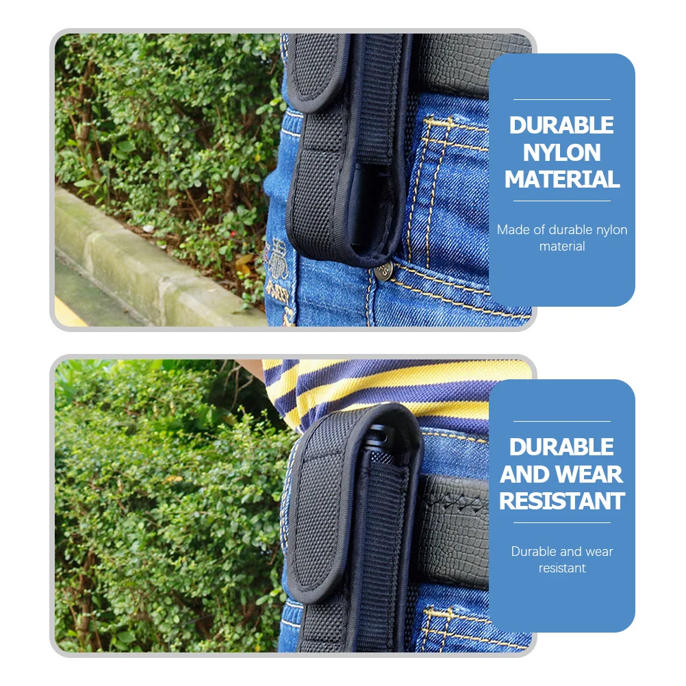 

Flashlight Protection Bag Nylon Container Electronic Mini Black Protective Case Universal Holder