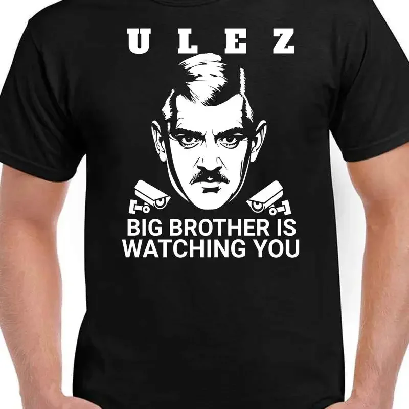 Anti Ulez Protest T Shirt Men'S Big Brother Low Emission Zone London Funny 3