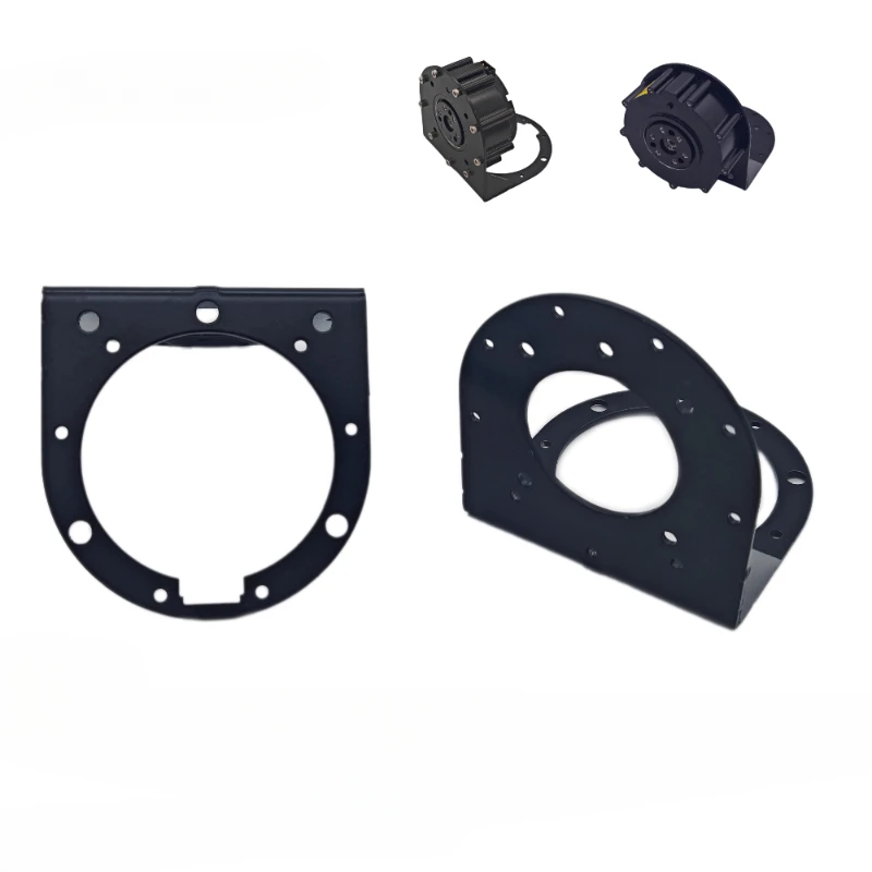 

Motor mounting base Micro motor sheet metal mounting plate Multiple ways of right angle support base