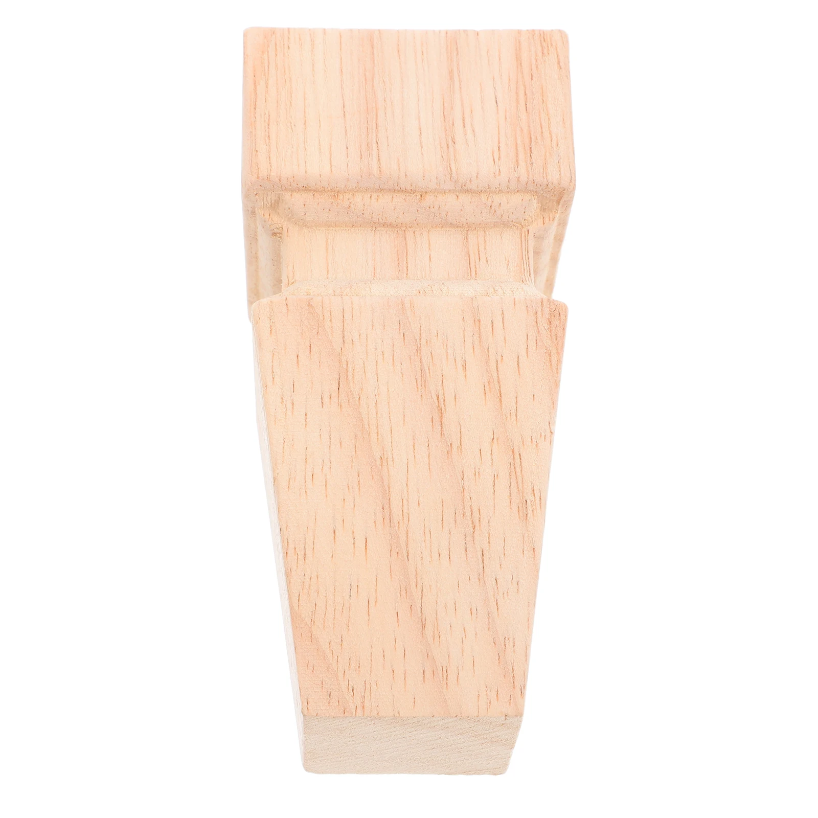 

Wooden Furniture Feet Square Beige Solid Wood Table Desk Legs Dresser Feet Cabinet Legs Replacement Parts Furniture Components