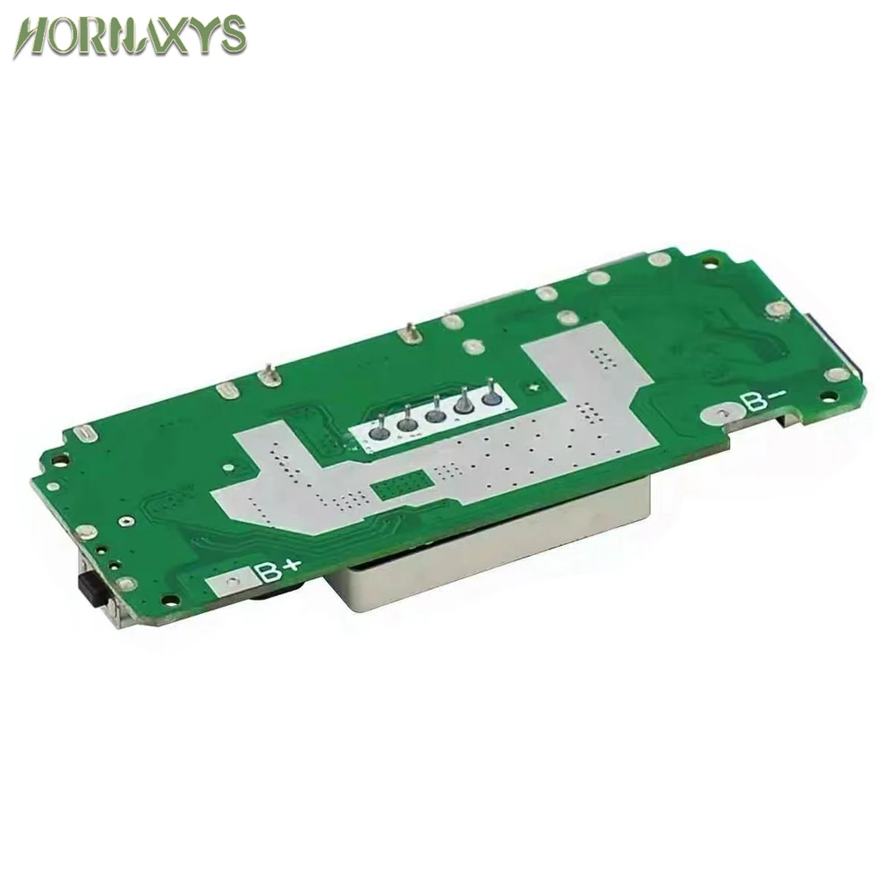 Cargador de batería de litio 18650, placa de circuito USB Dual de 5V, 2,4a, módulo de pantalla LCD Digital con sobrecarga, sobredescarga corta