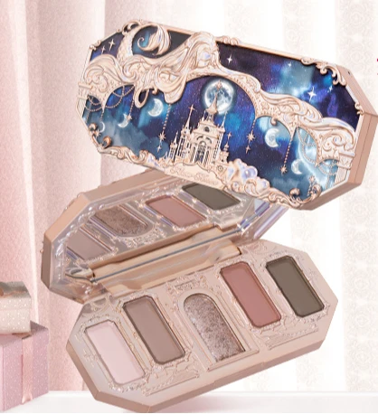 Moonlight Mermaid Five-color Eyeshadow Matte Pearlescent Color Changing Comprehensive Disc