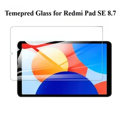 Temepred Glass for Xiaomi Redmi Pad SE 8.7inch Protective Tablet Glass on Xiaomi Redmi Pad SE 4G 8.7inch Screen Protector