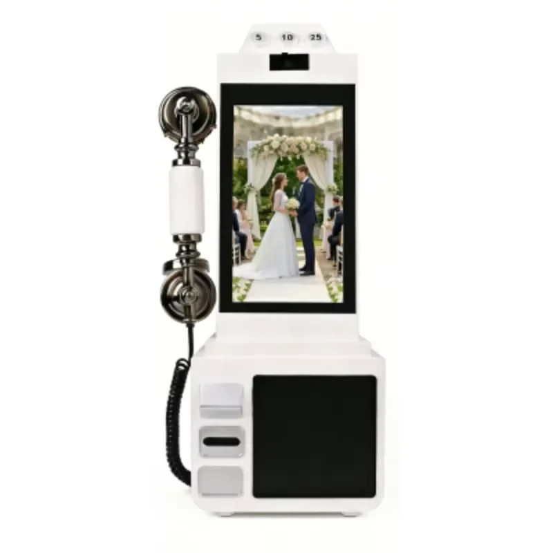 2026for Video Guestbook Wall Mounted 8 Inch Touchscreen Interactive Display Support
