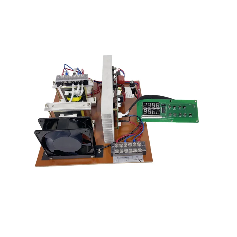 2400w 25khz Ultrasonic Cleaning Bath Power Driver Circuit Pcb Generator With Digital Panel