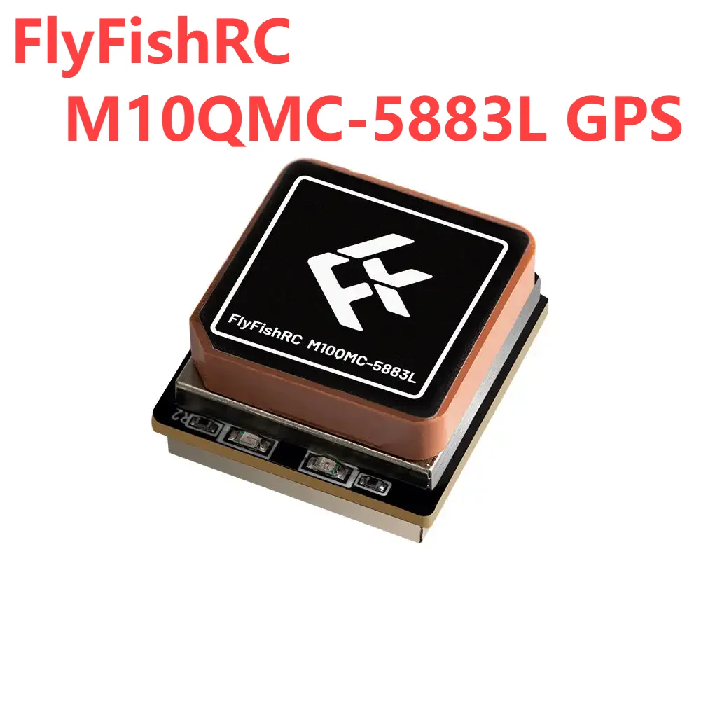 FlyFishRC M10QMC-5883L GPS Module integrate compass module bulit-in Built-in TCXO crystal and farad capacitor for FPV