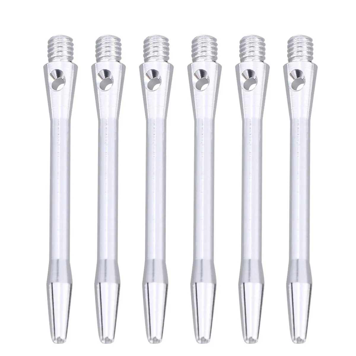 

12Pcs Professional Aluminium Dart Shafts 48Mm 2Ba Standard Thread Random Color High Strength Lightweight Flight Balance Metal