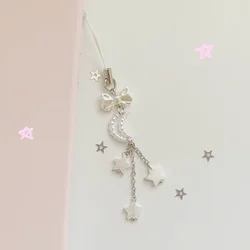 Handmade moon fairy tale phone charm cute shell star accessory