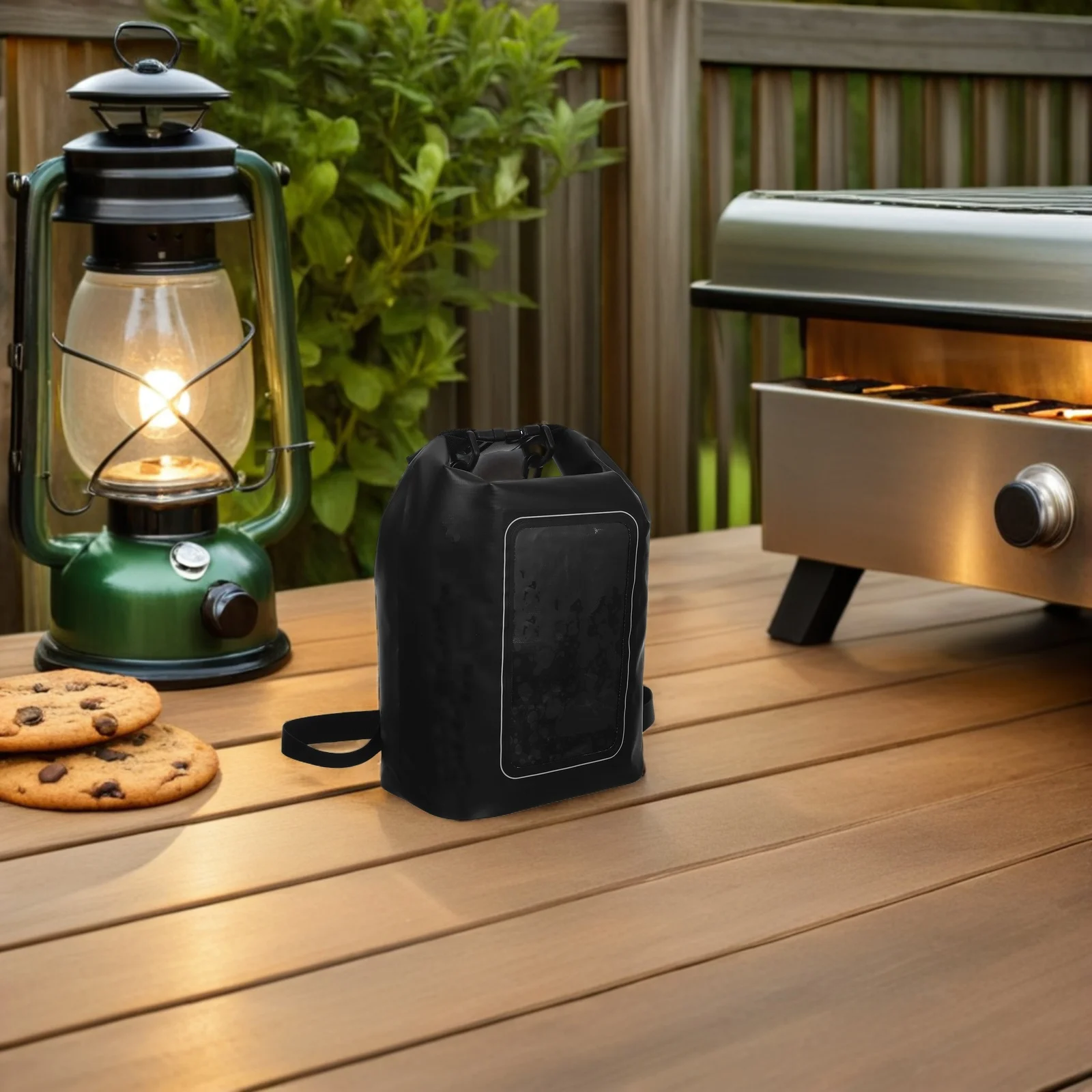 

Waterproof Phone Bag Dual Use PVC Pouch with Clear Screen Protection for Beach Shower Snorkeling Kayaking Lightweight Travel