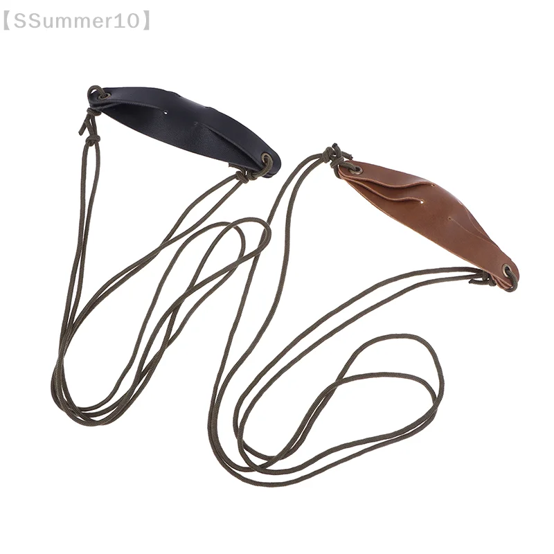 

【SSummer10】Handmade Leather Shepherd Throwing Sling-Old-Fashioned Slingshot for Outdoor Sports Hunting Accessories【SS】