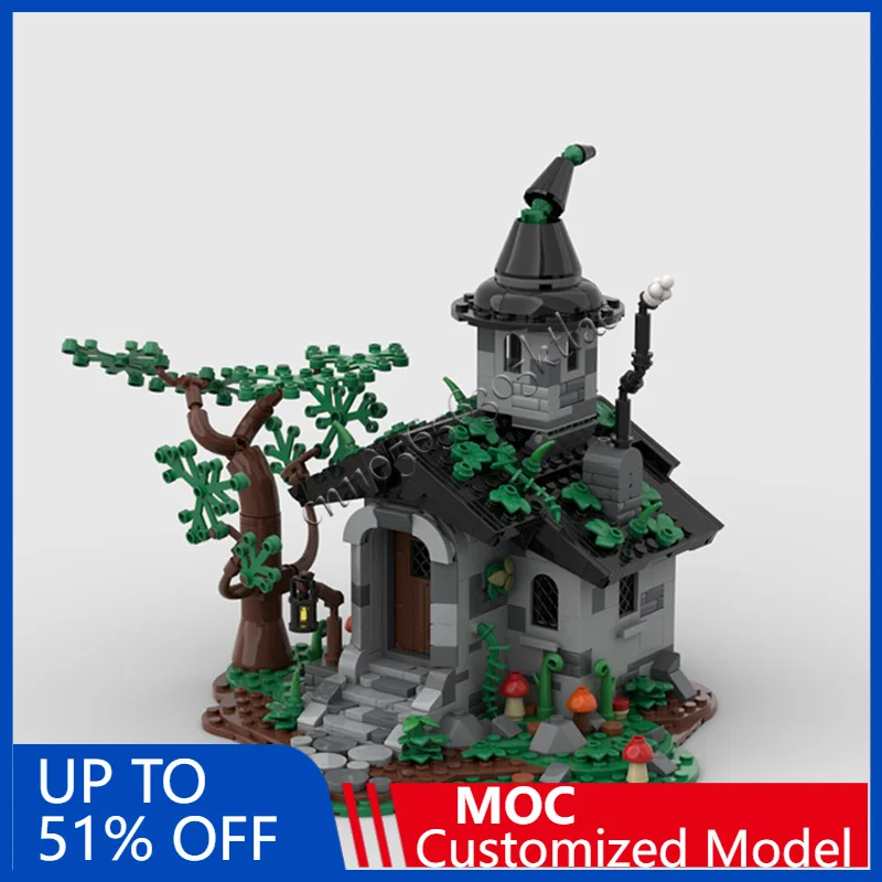 731 قطعة منزل ساحرة البناء MOC تخصيص وحدات بنة تصميم التكنولوجيا نموذج للأطفال لتقوم بها بنفسك لعبة عيد الميلاد هدية