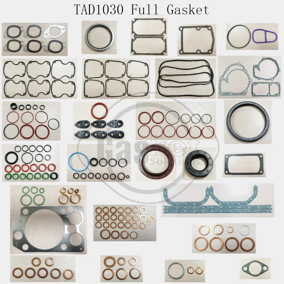 FULL GASKET SET FOR SCANIA TD61A TAD1030 TAD1031 TAD1032 TWA1031 Engine Truck Spare Parts code 01-31061-01 01-27190-03