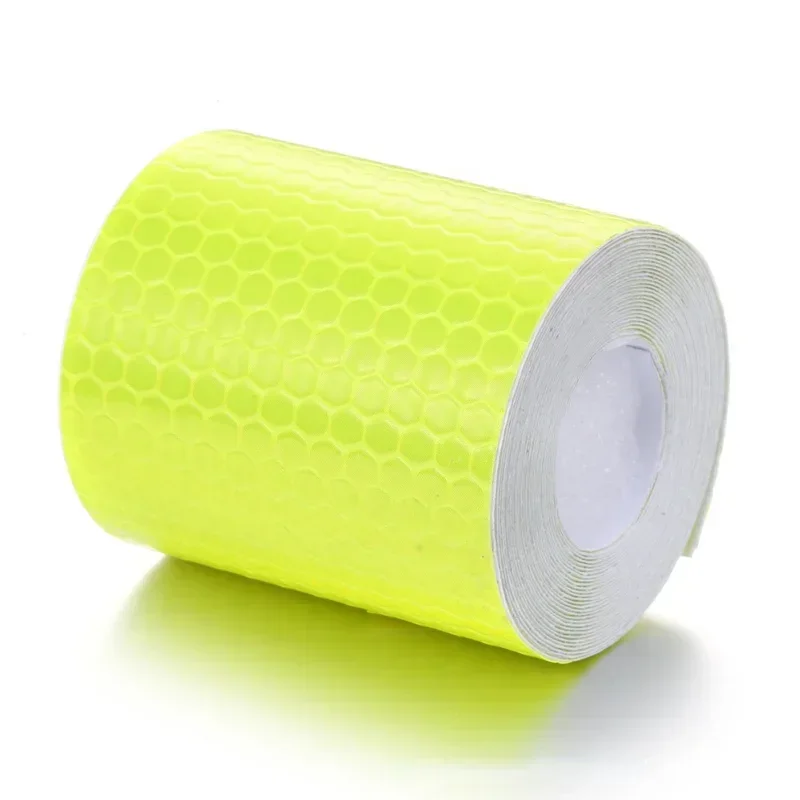 1 Roll Reflective Tape Safety Warning Tape Strap Sticker for Car Night Road Safety Reflector for Bicycle Reflective Tape 5CM*1M