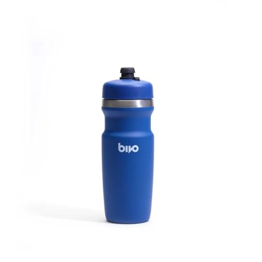 

Термобутылка для велосипеда Trio Mini 17oz из нержавеющей стали - для велоспорта - компактная, подходит для большинства флягодержателей, можно мыть в посудомоечной машине, высокая скорость подачи воды