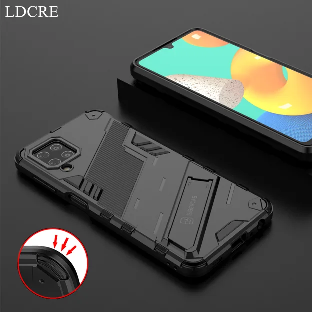 For Samsung Galaxy M32 Case Protective For Samsung M32 Cover Armor Silicone Back Invisible Phone Holder Cover Samsung Galaxy M32