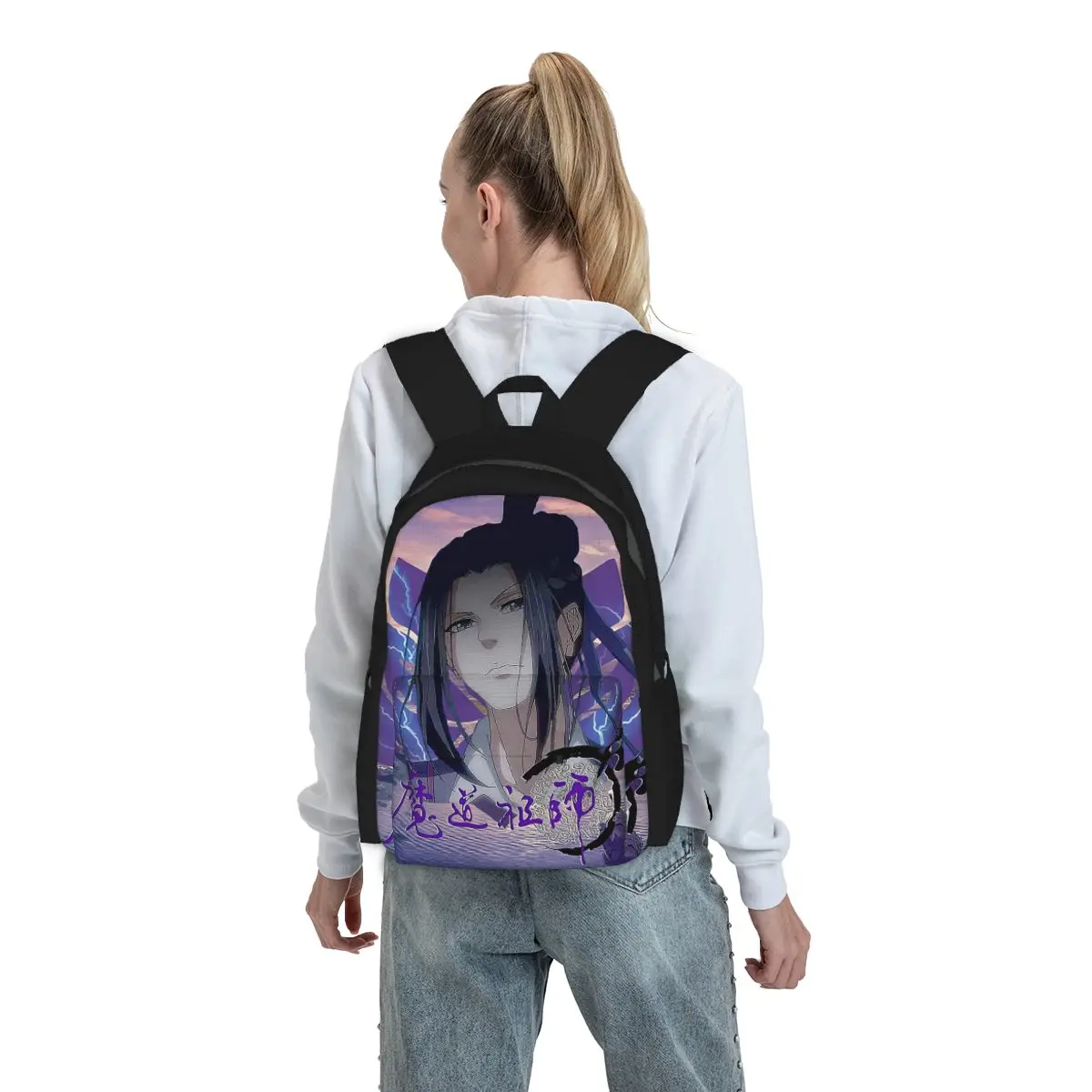 

Jiang Cheng Mo Dao Zu Shi Backpack Boys Girls BookBag Children School Bag Computer Shoulder Bags for Men Women