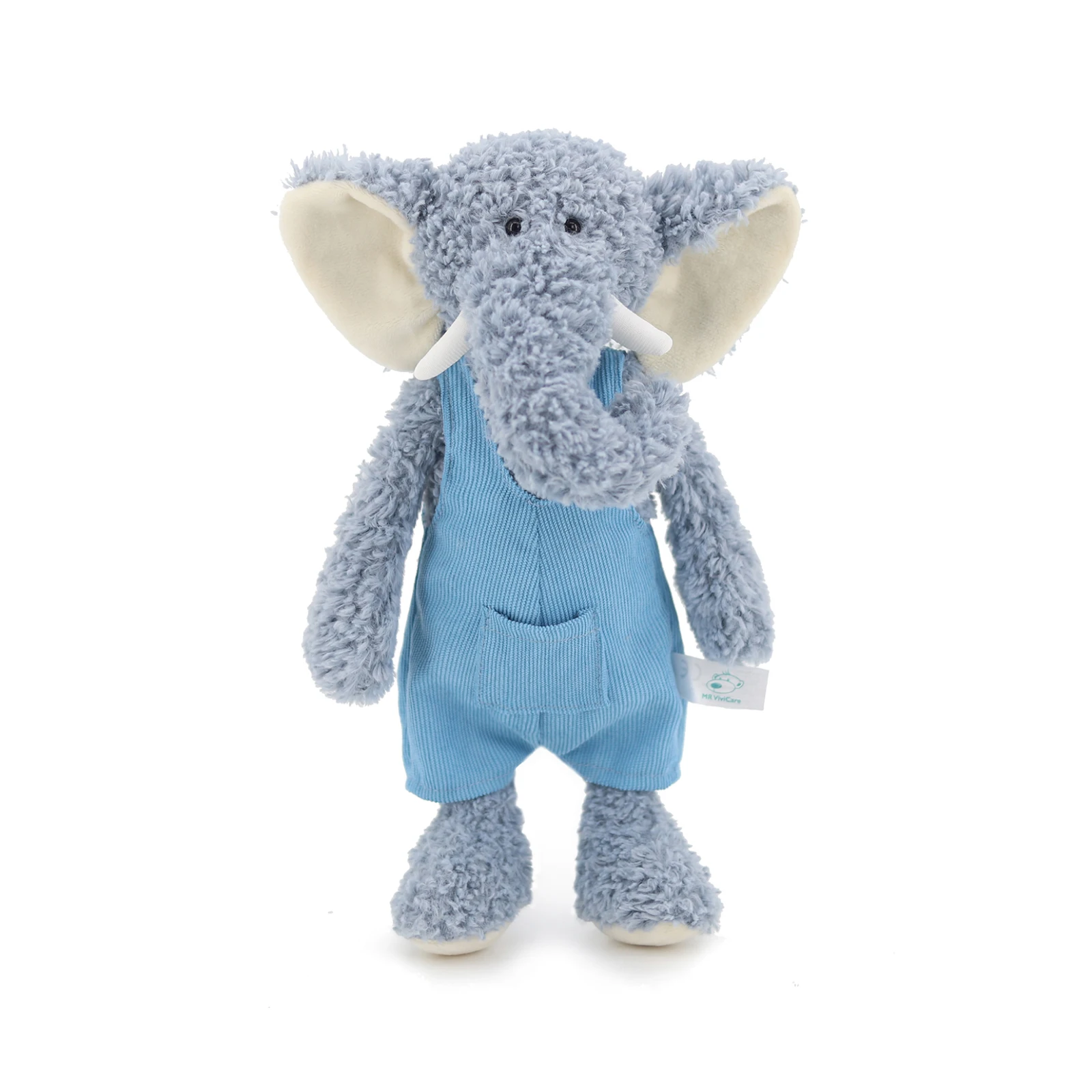 

Lovely Adorkable Elephant Plush Toys Soft Appease Fluffy Stuffed Playmate Calm Doll Xmas Birthday Gift for Kids Girls Room Decor