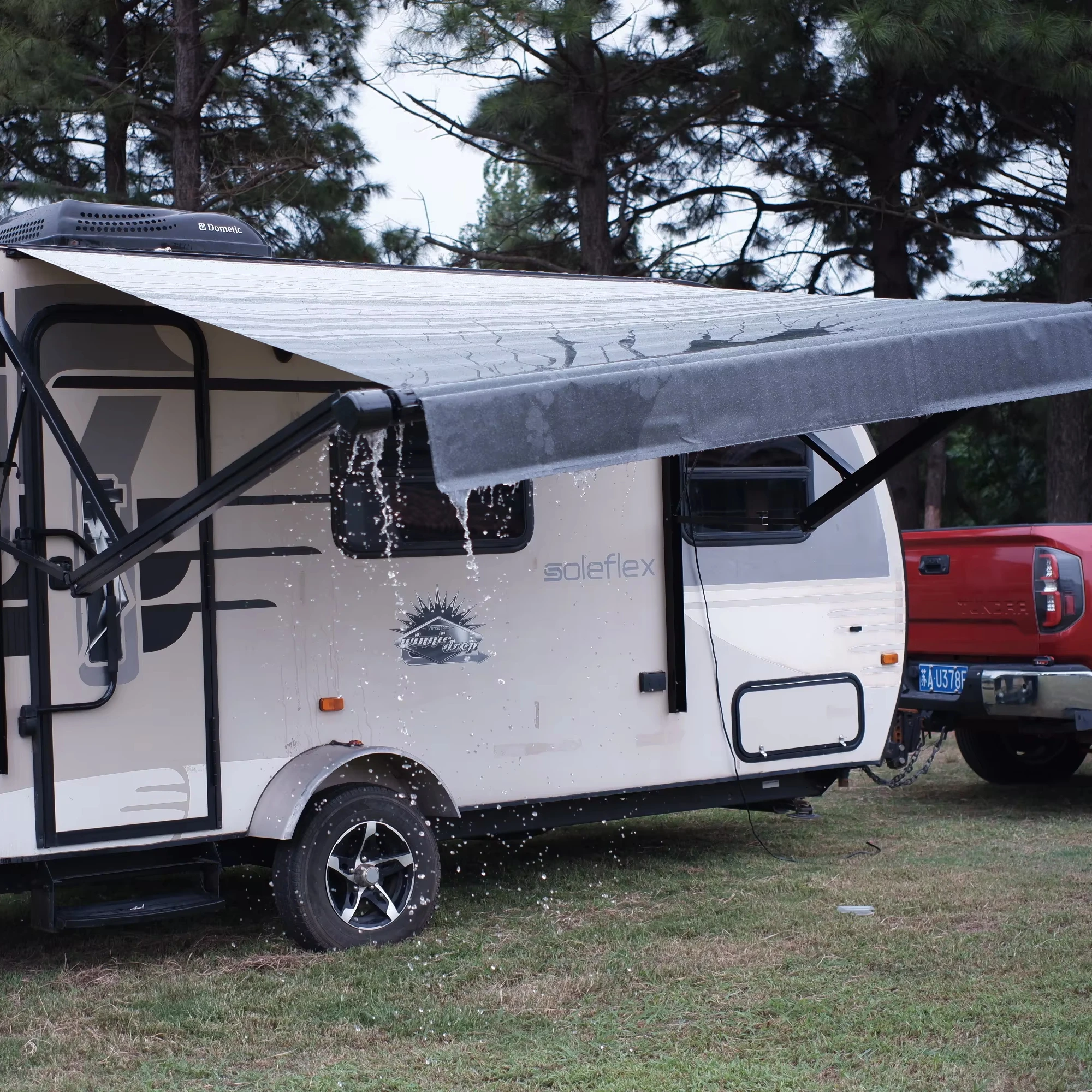 

Luxury Motorized Waterproof RV Camping Outdoor Awning-Factory Direct Sales