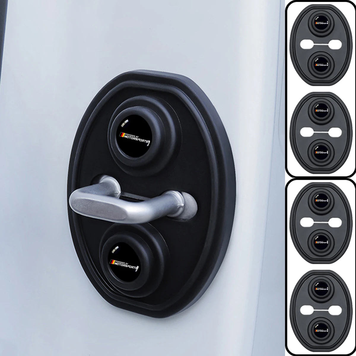 4Pcs Car Door Strik…