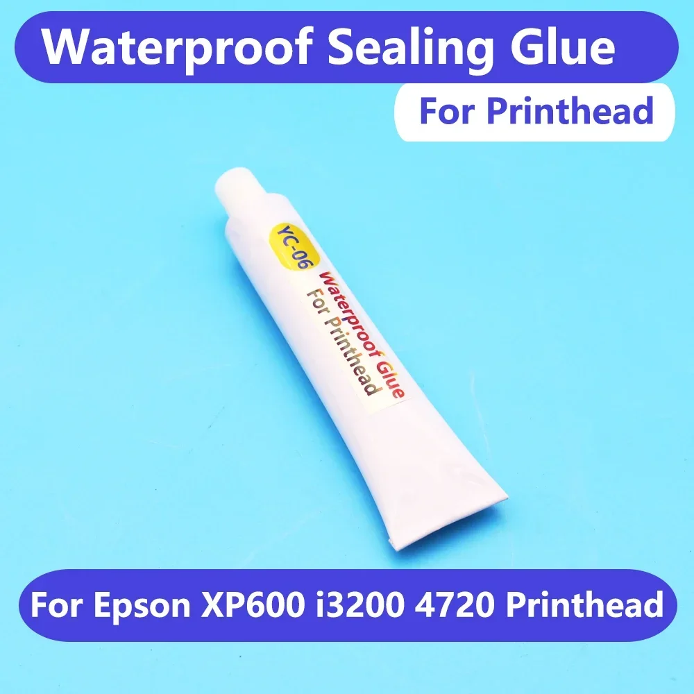 Pegamento para cabezal de impresora, sello impermeable para cabezal de impresión, pegamento de sellado para Epson XP600 i3200 4720 DTF DTG UV, previene tinta líquida