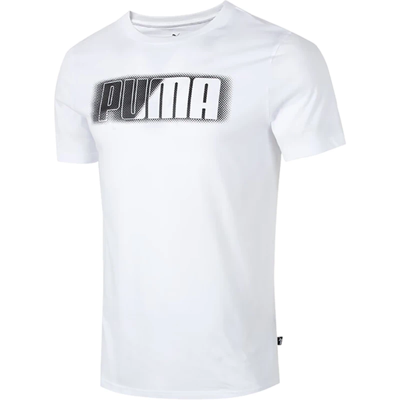 تي شيرت PUMA أصلي 2024 جديد للرجال كلاسيكي برقبة دائرية 685657-02