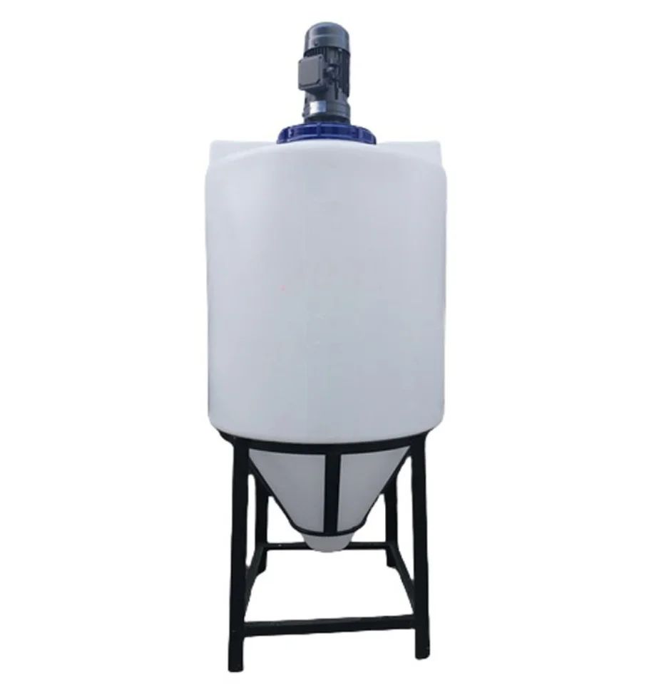 Supply 100L 200l 300 Liters 500L 800Liter Chemical Plastic Equipment Mixing tank with Agitator