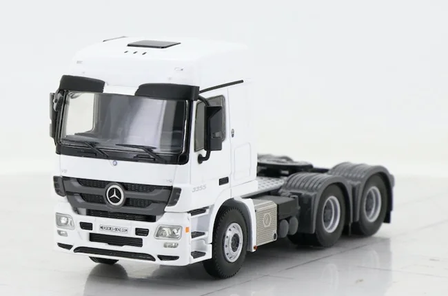 

Collectible Alloy Model Gift WSI 1:50 Scale MB Actros MP3 L6X4 Tag axle Transport Truck Tractor Diecast Toy Model 02-3518