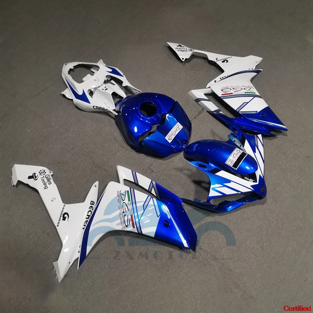 

Motorcycle Rebuild Fairing Kit for YAMAHA R1 2007 2008 YZF R1 YZF-R1 07-08 Blue white Injection Kit