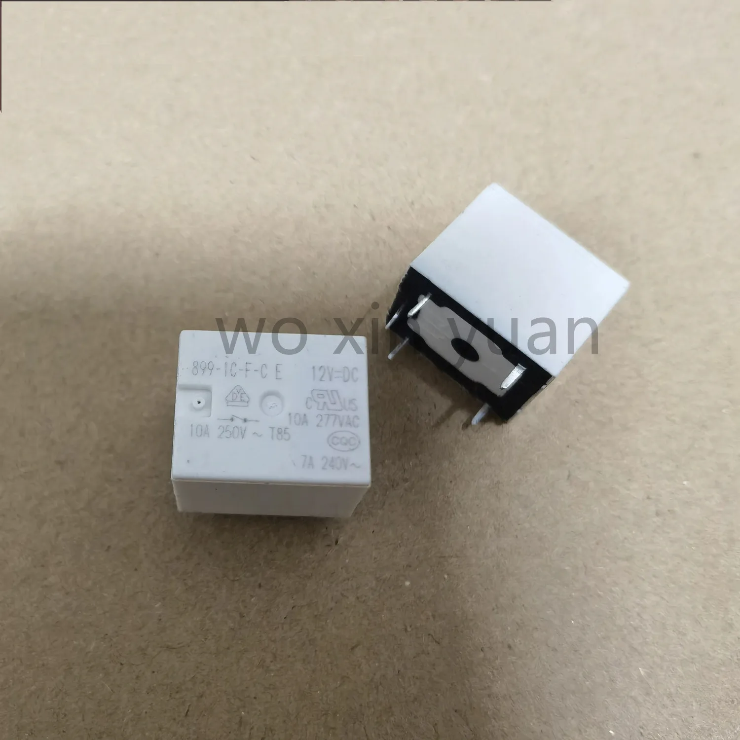 

5PCS 899-1CH-F-C-12VDC 899-1CH-F-C E 12VDC 899-1CH-F-C-E-12VDC Power Relay 10A 250VAC 5 Pins