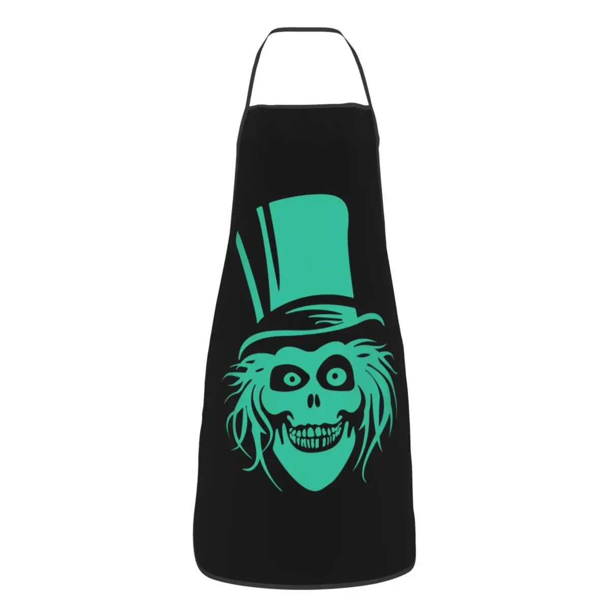 Custom Bib Halloween Haunted Mansion Hatbox Ghost Aprons Men Women Unisex Adult Chef Cooking Kitchen Tablier Cuisine Painting