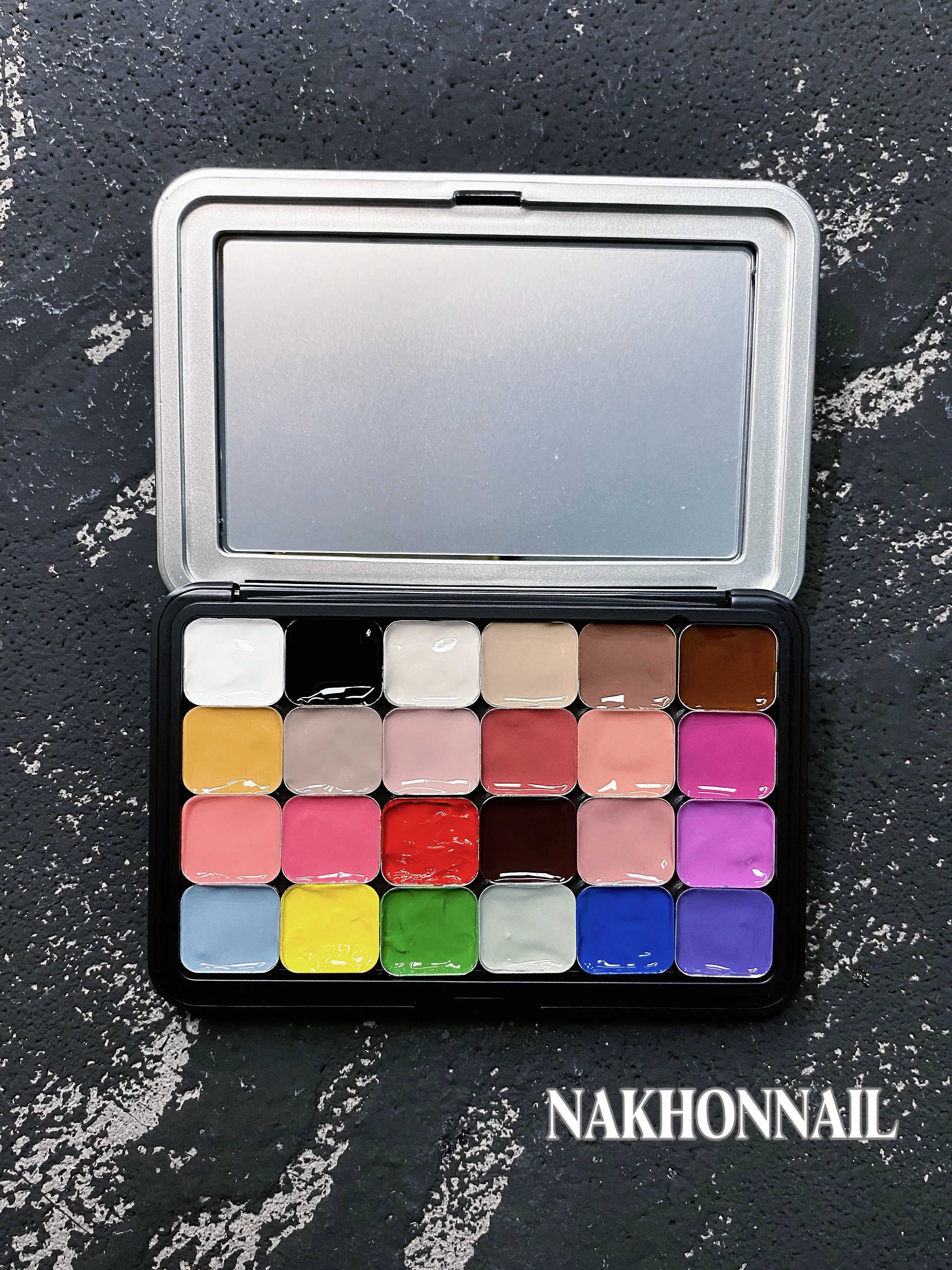 NAKHONNAIL 2026 New 24 Colors Multicolor Pat Pat Nail Gel Set High Quality Long Lasting Nontoxic UV Gel for Nail Salon Wholesale