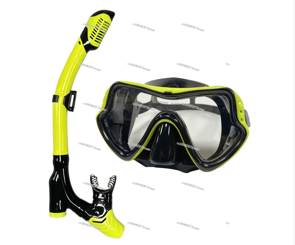 Snorkeling Erbao Diving Set for Adult, Full Dry Snorkel, Silicone Diving Glasses