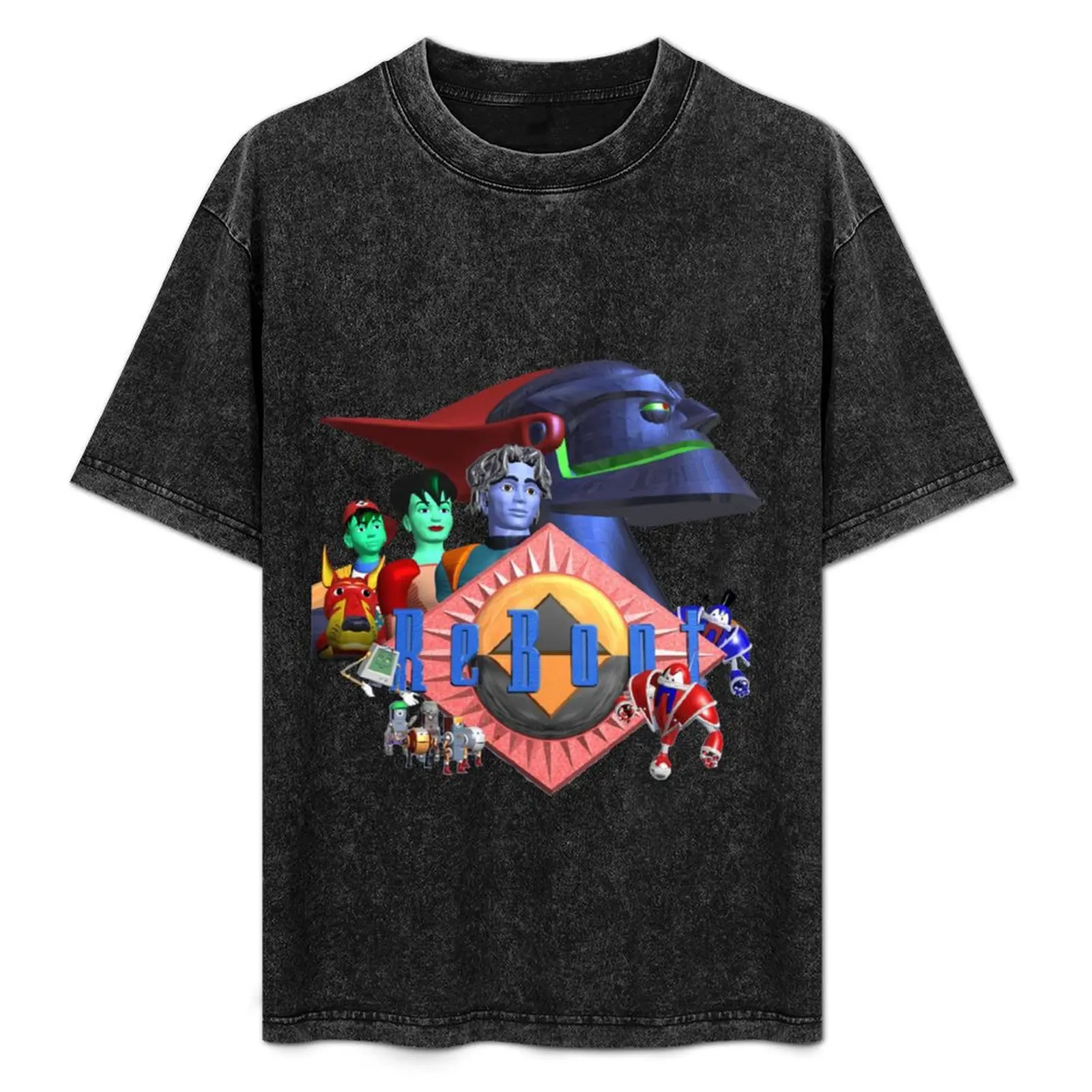 

ReBoot T-Shirt plain shirts graphic tee custom shirt tops clothing for men