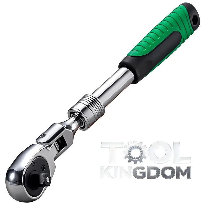 

Раздвижной 6-ступенчатый регулируемый гаечный ключ с трещоткой, промышленный многофункциональный, 72-зубчатый реверсивный быстрозажимной ключ