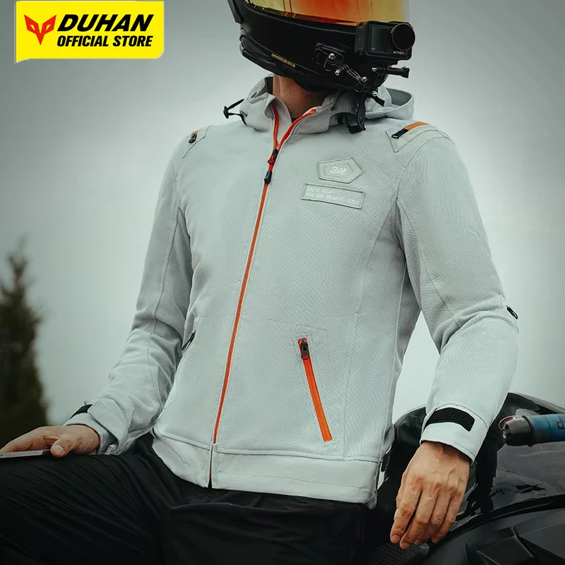 

Summer Motorcycle Jacket Breathable Motorcycle Riding Jacket Anti Fall And Wear-resistant Motorcycle Protective Jacket For Men
